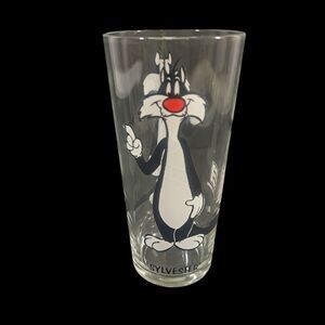 Vintage Sylvester Pepsi Collector Series Warner Bros Drinking Glass 1973